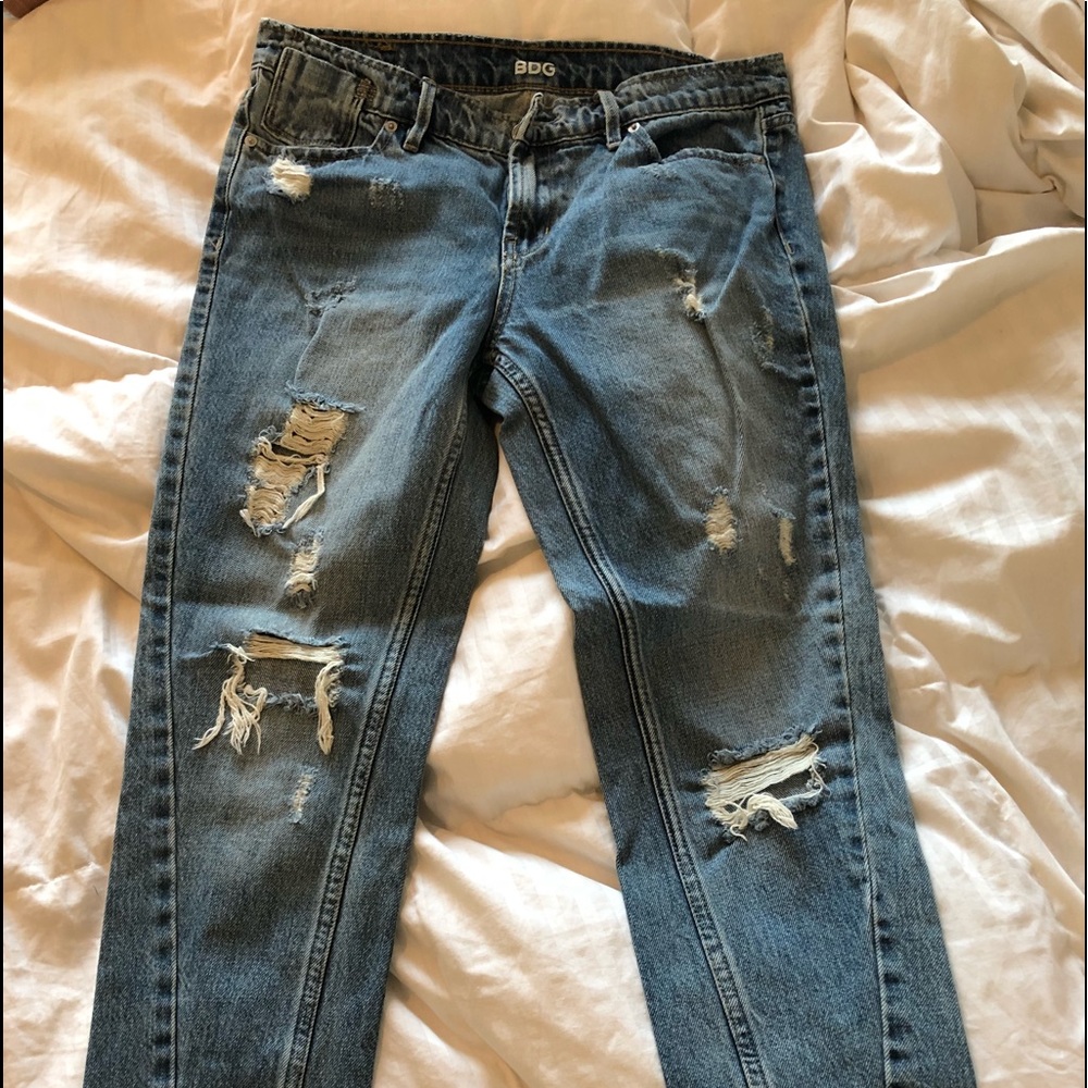 🆕w/out Tags BDG Slim Boyfriend Cut 26